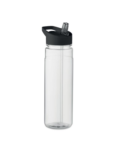 RPET sportflessen met opvouwbare tuit 650 ml