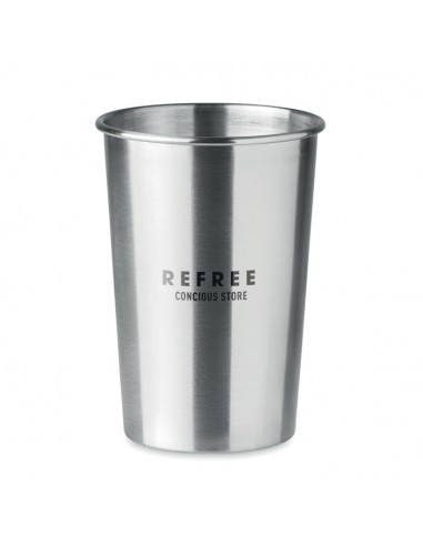 Vasos de acero inoxidable personalizados